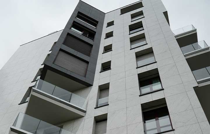     Condominium with 107 flats
