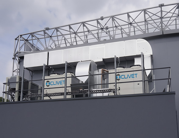 pompe di calore di tipo rooftop Clivetpack2 CSNX-XHE2